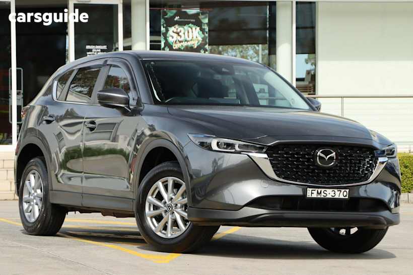 Grey 2024 Mazda CX-5 SUV G25 MAXX SPORT F