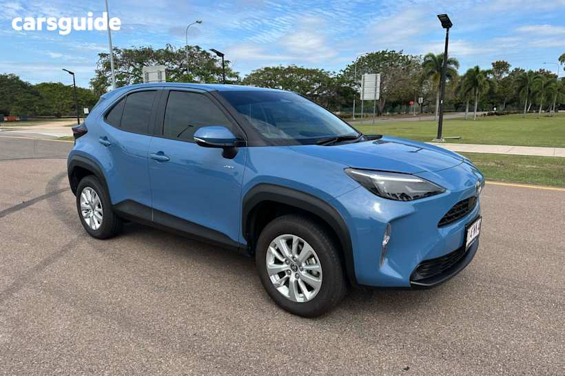 Blue 2025 Toyota Yaris Cross Wagon Gx Hybrid (Awd)
