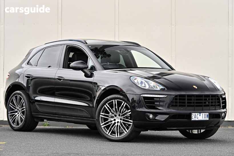 Black 2015 Porsche Macan SUV S 4WD