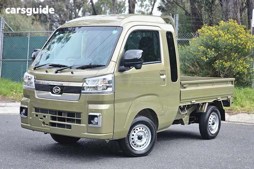 Green 2024 Daihatsu HI-JET Ute Tray JUMBO EXTRA S510P