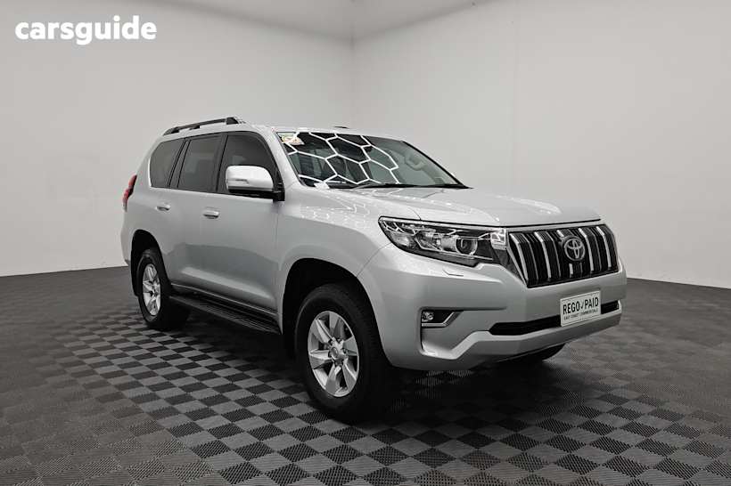 Silver 2022 Toyota Landcruiser Prado SUV GXL 4X4