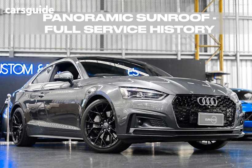 Grey 2017 Audi A5 Coupe SPORT 4WD