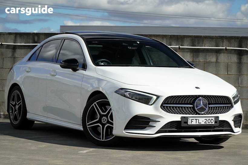 White 2020 Mercedes-Benz A-CLASS Sedan A250 F