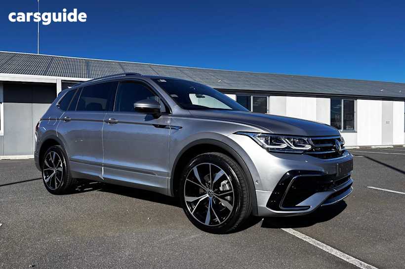Silver 2024 Volkswagen Tiguan Wagon Allspace 162Tsi R-Line
