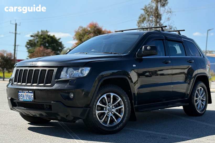 Black 2012 Jeep Grand Cherokee SUV LAREDO 4X4