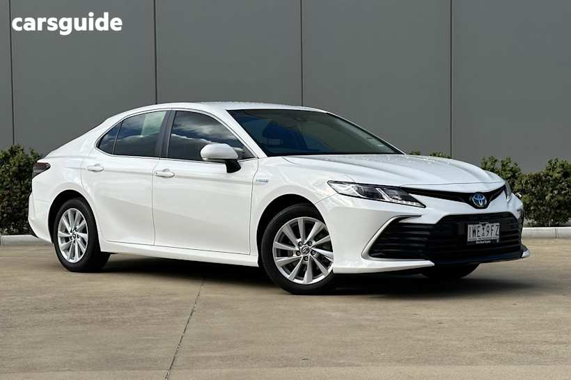 White 2022 Toyota Camry Sedan ASCENT F
