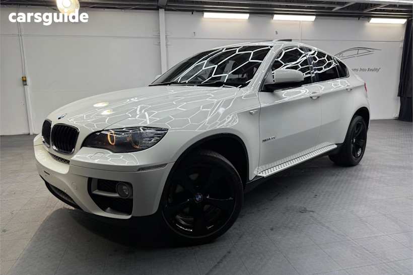 White 2012 BMW X6 Coupe Xdrive 30D