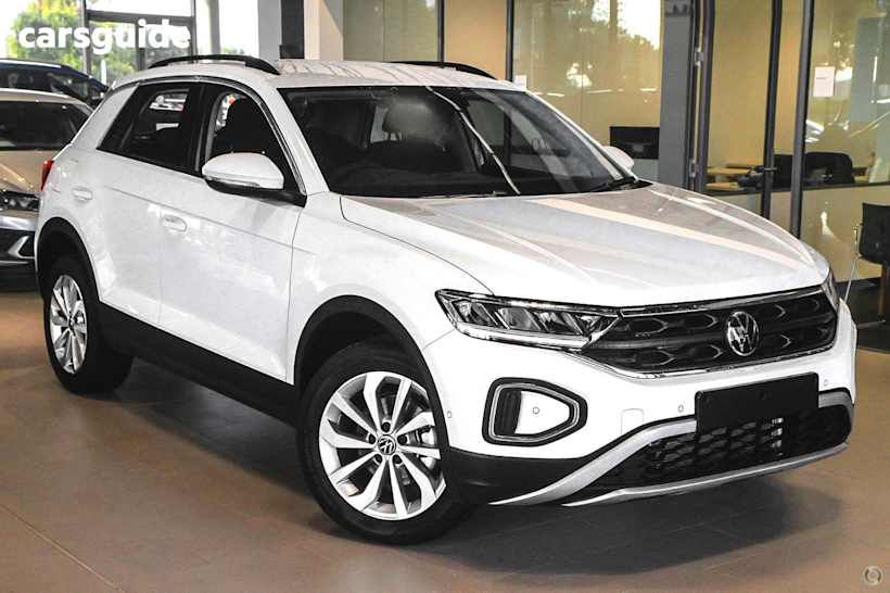 White 2025 Volkswagen T-ROC SUV CITYLIFE F