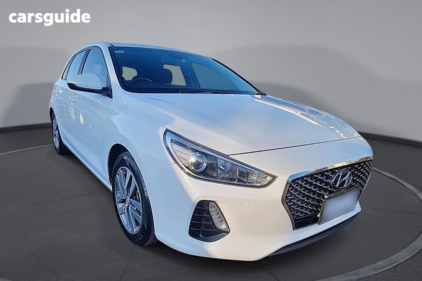 White 2019 Hyundai I30 Hatchback Active