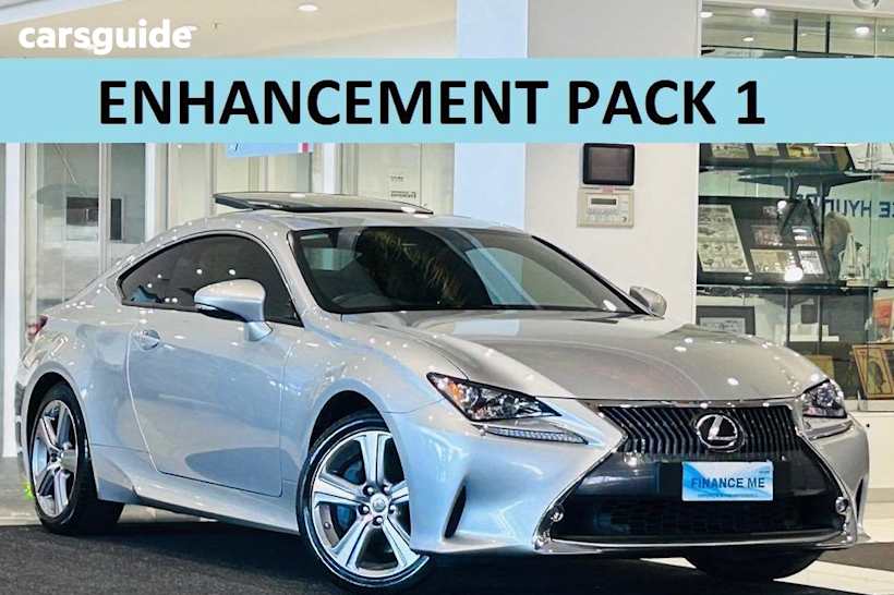 Silver 2014 Lexus RC Coupe RC350 LUXURY R