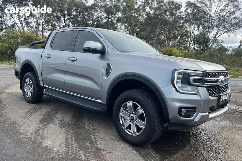 Silver 2024 Ford Ranger Ute Tray XLT 4X4