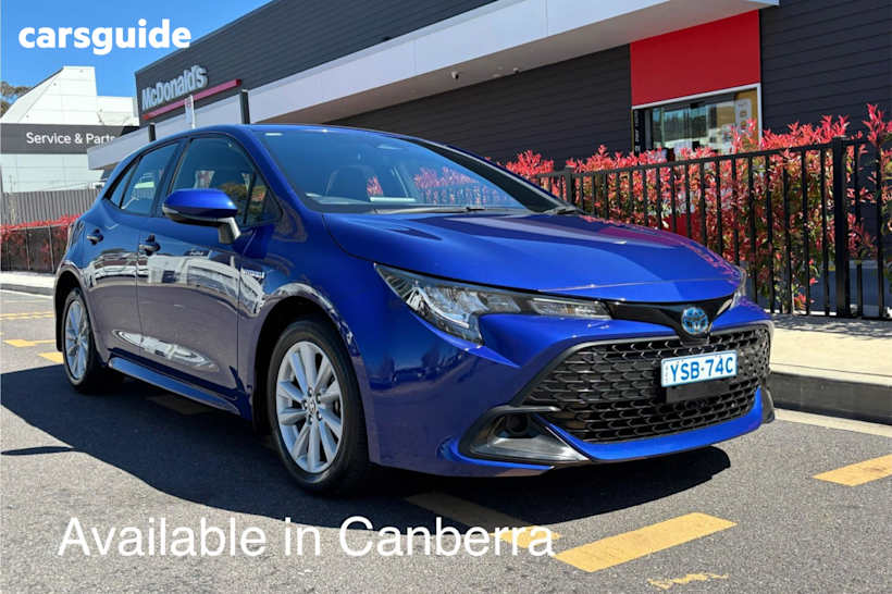 Blue 2023 Toyota Corolla Hatch ASCENT SPORT HYBRID F