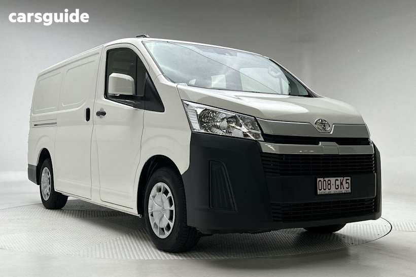 White 2019 Toyota HiAce Commercial R