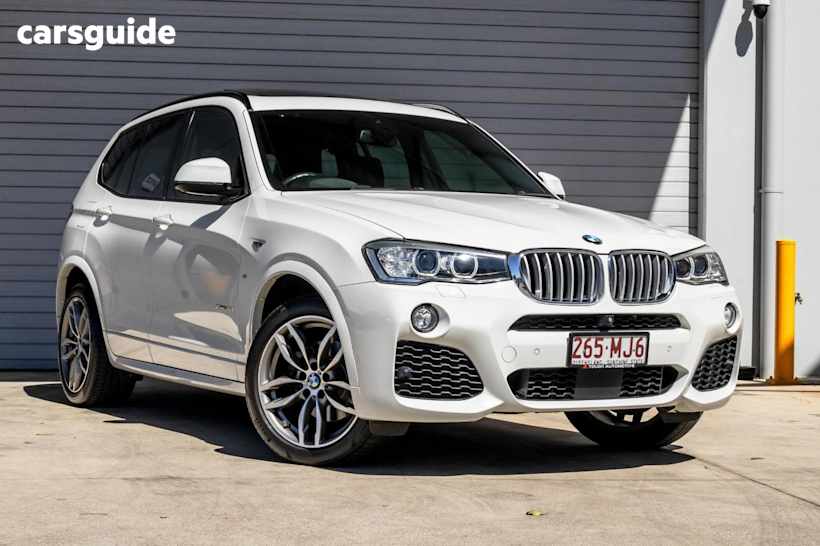 White 2016 BMW X3 SUV XDRIVE30D 4X4