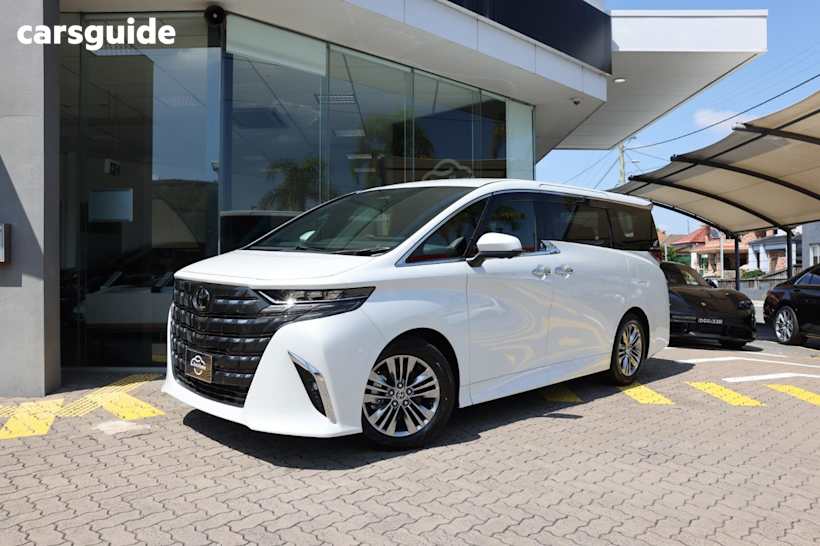 White 2024 Toyota Alphard OtherCar