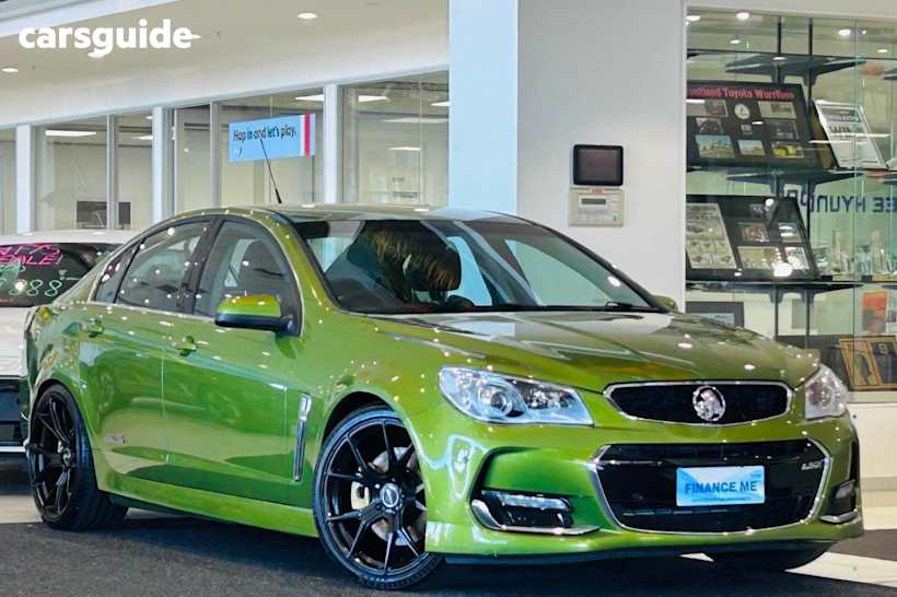 Green 2015 Holden Commodore Sedan SS V R