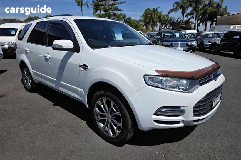 White 2014 Ford Territory Wagon Titanium (Rwd)