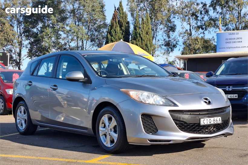 Silver 2012 Mazda 3 Hatchback Neo