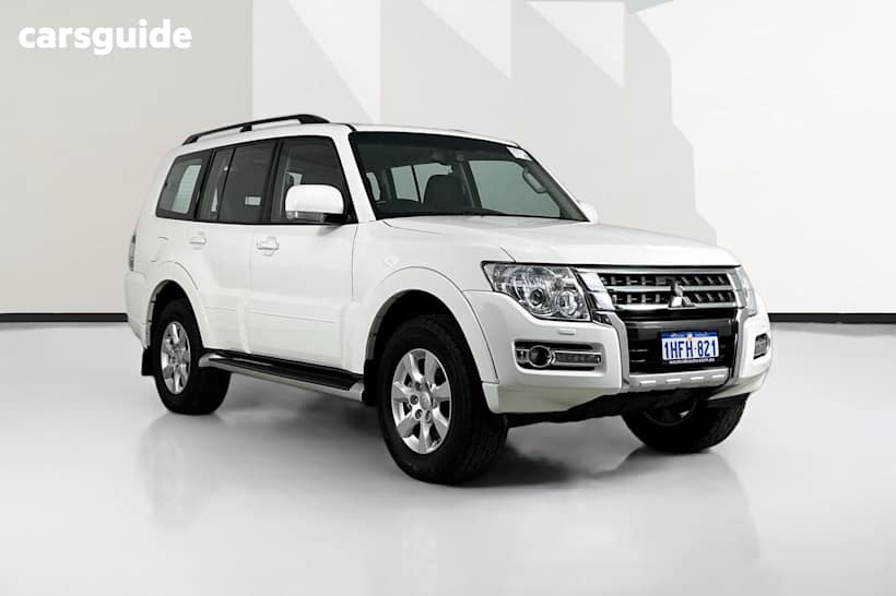 White 2021 Mitsubishi Pajero Wagon Glx (4X4) 7 Seat