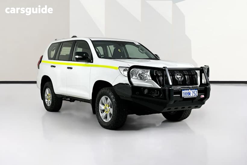 White 2021 Toyota Landcruiser Prado Wagon Gx 7 Seat