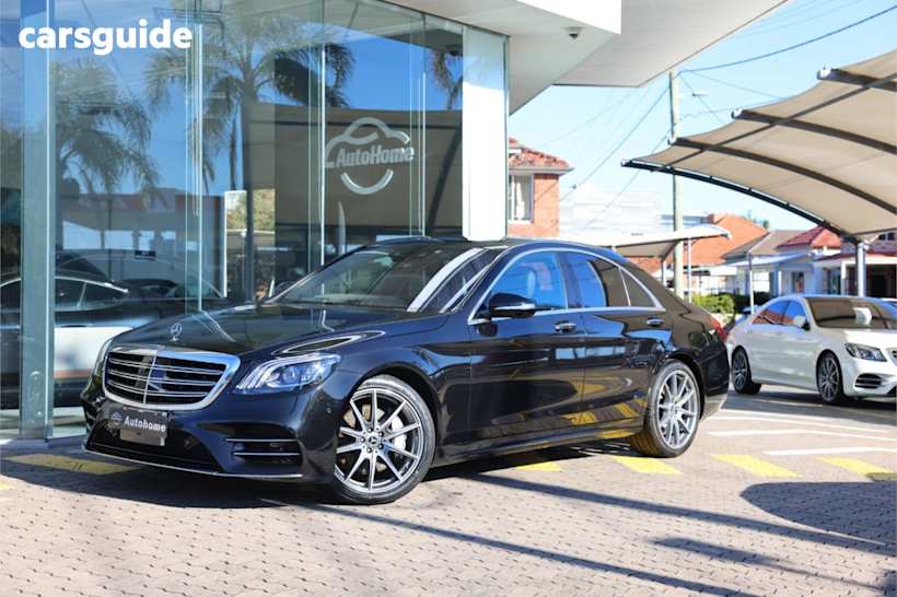 Black 2018 Mercedes-Benz S-Class Sedan S450 R