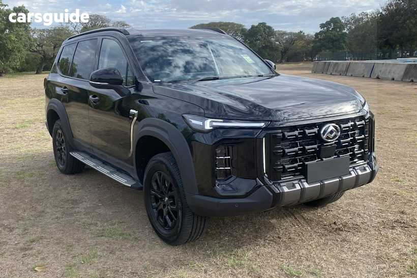 Black 2025 LDV D90 Wagon Executive (4Wd)