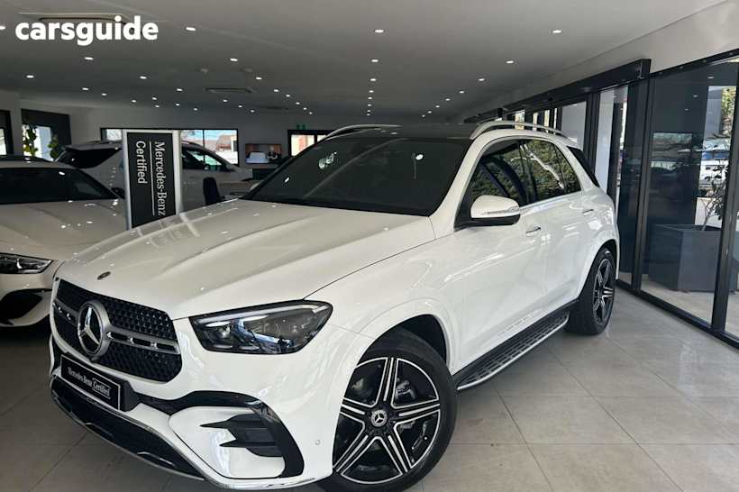 White 2025 Mercedes-Benz GLE-Class SUV GLE300 D 4WD