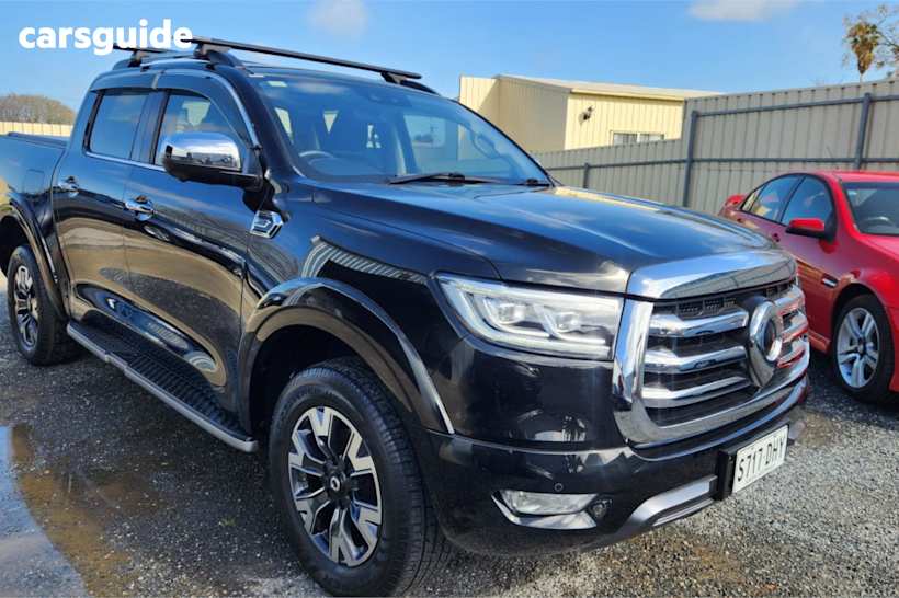 Black 2021 GWM UTE Dual Cab Utility Cannon-X (4X4)