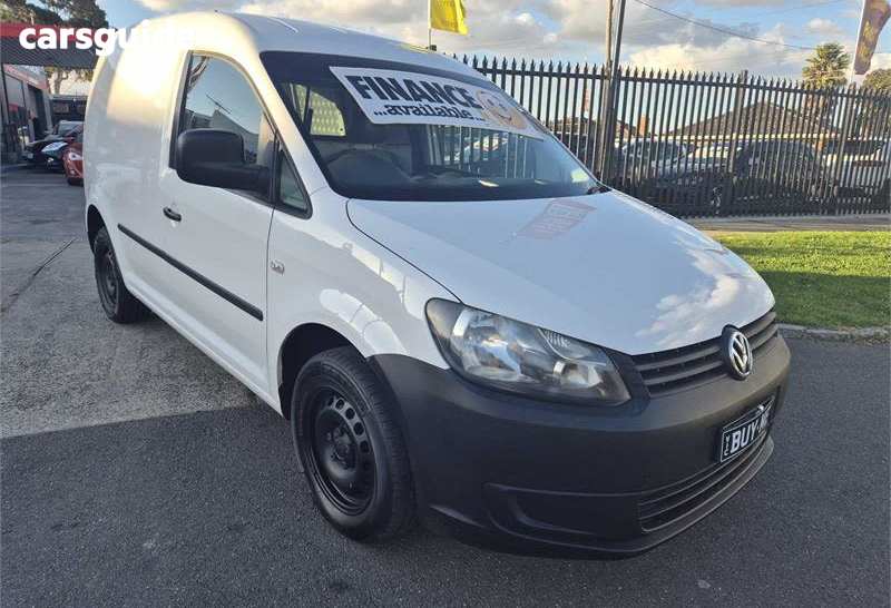 White 2011 Volkswagen Caddy Van Tdi250