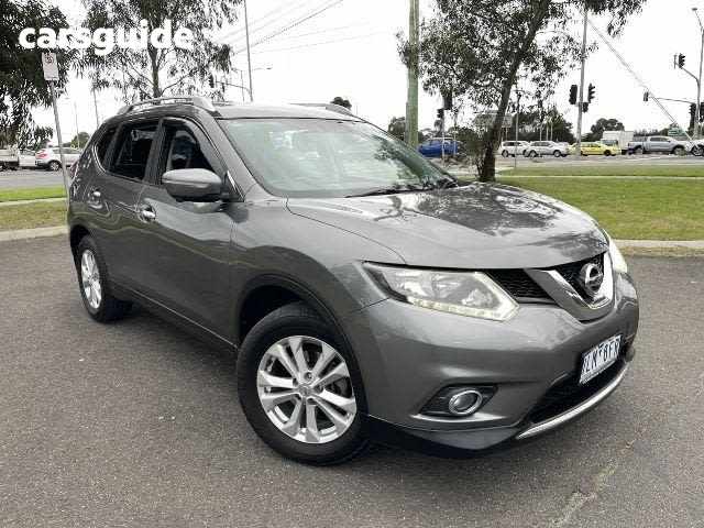 Grey 2016 Nissan X-Trail SUV ST-L F