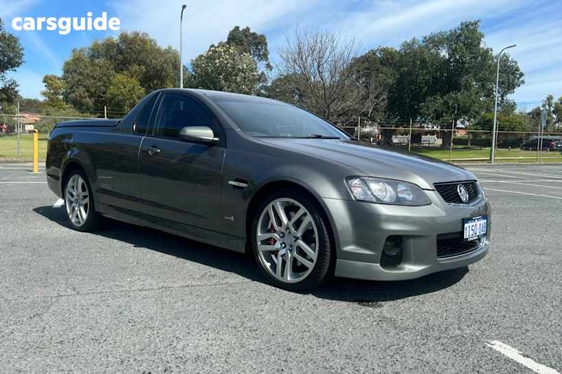 Grey 2011 Holden Commodore Utility Ss-V