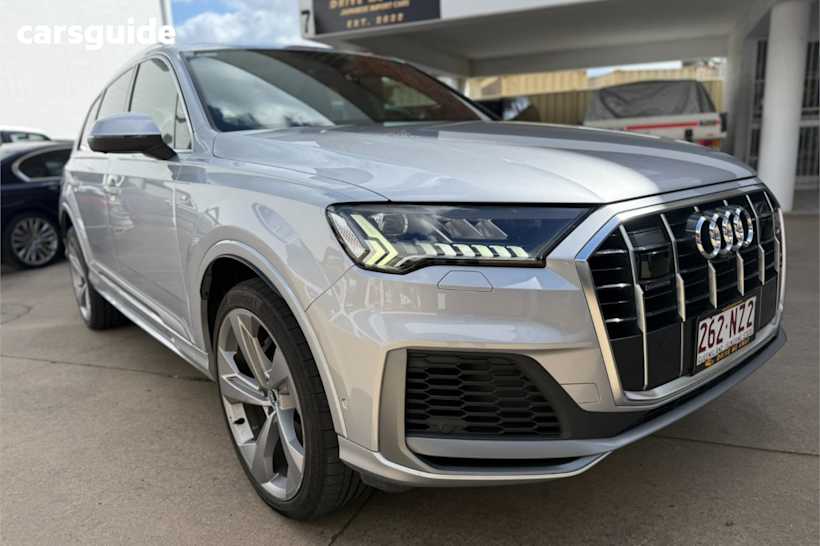 Silver 2021 Audi Q7 SUV 50 TDI S LINE 4WD