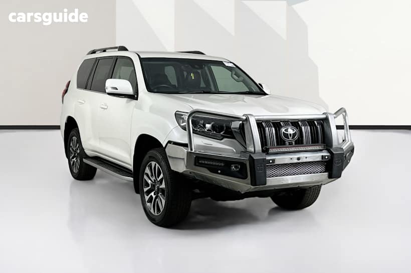 White 2021 Toyota Landcruiser Prado Wagon Vx