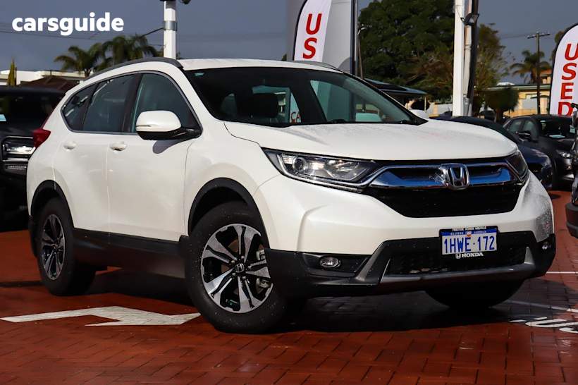 White 2019 Honda CR-V SUV VTI F