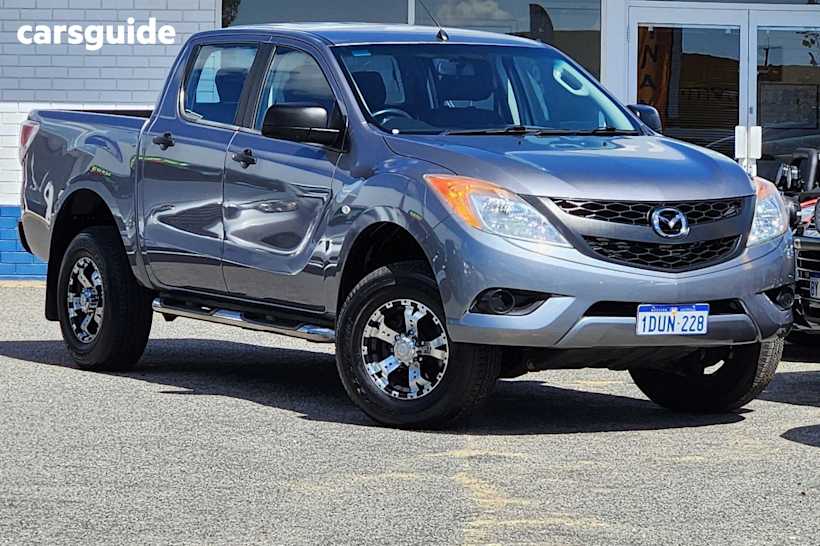Grey 2011 Mazda BT-50 Ute Tray XT 4X4