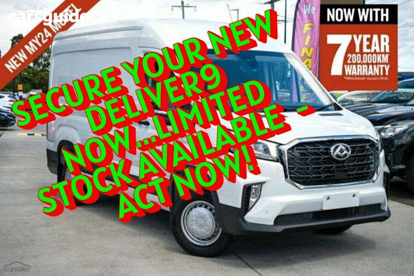 White 2025 LDV Deliver 9 Van Mwb Mid Roof