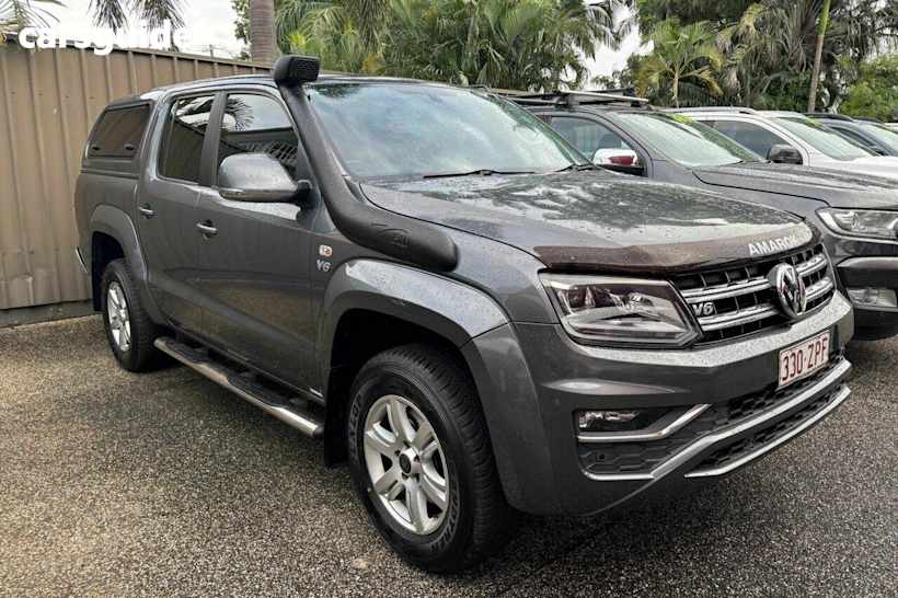 Grey 2018 Volkswagen Amarok Dual Cab Utility V6 Tdi 550 Highline