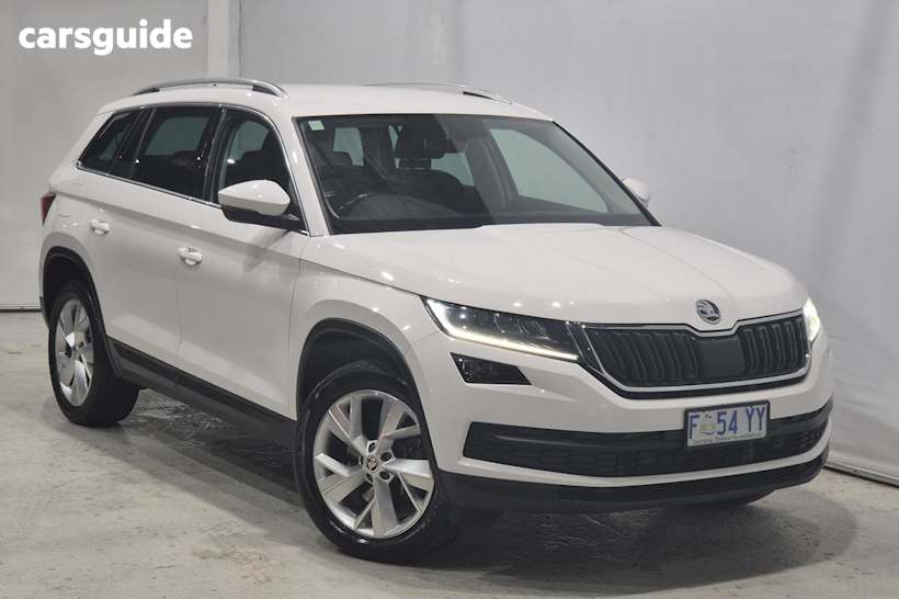 White 2017 Skoda Kodiaq SUV 132TSI 4X4