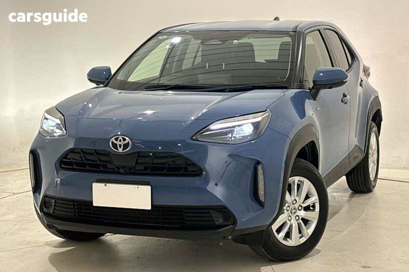 Blue 2024 Toyota Yaris Cross SUV GXL F