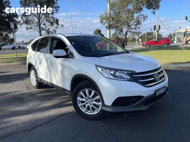 White 2012 Honda CR-V SUV VTI F