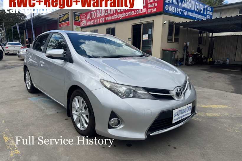 Silver 2014 Toyota Corolla Hatchback Ascent Sport