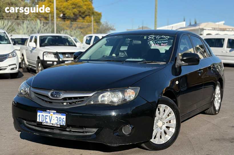 Black 2009 Subaru Impreza Sedan R