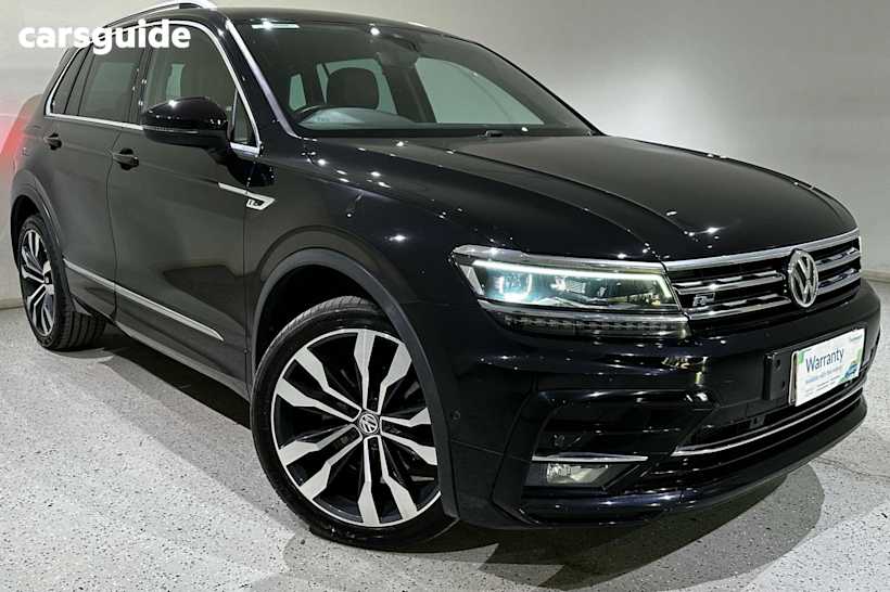 Black 2019 Volkswagen Tiguan SUV 162TSI HIGHLINE 4WD