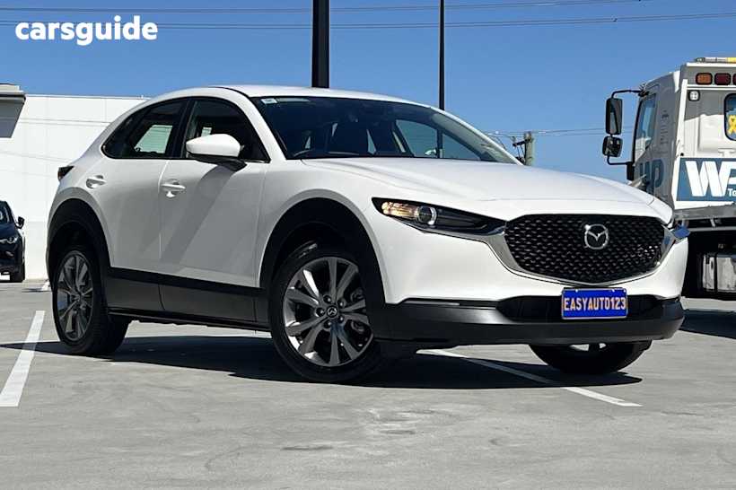 White 2023 Mazda CX-30 Wagon G20 Evolve (Fwd)