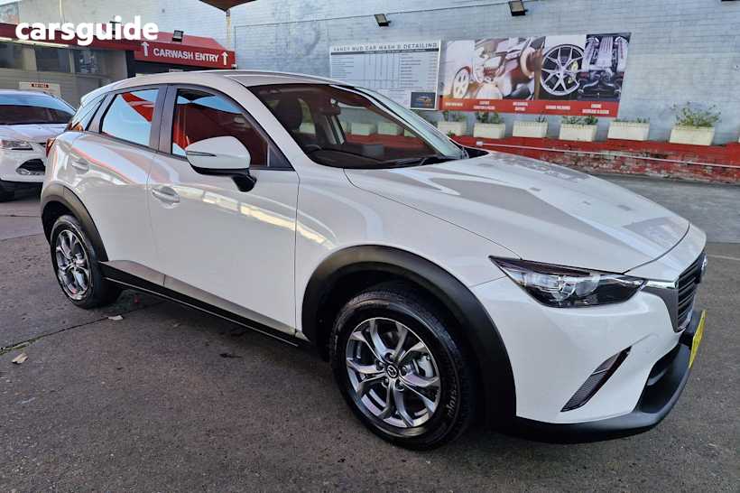 White 2024 Mazda CX-3 SUV G20 SPORT F