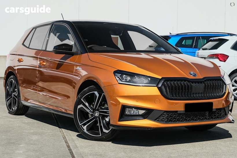 Orange 2025 Skoda Fabia Hatch 110TSI MONTE CARLO F