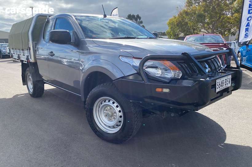 Grey 2018 Mitsubishi Triton Ute Tray GLX 4X4