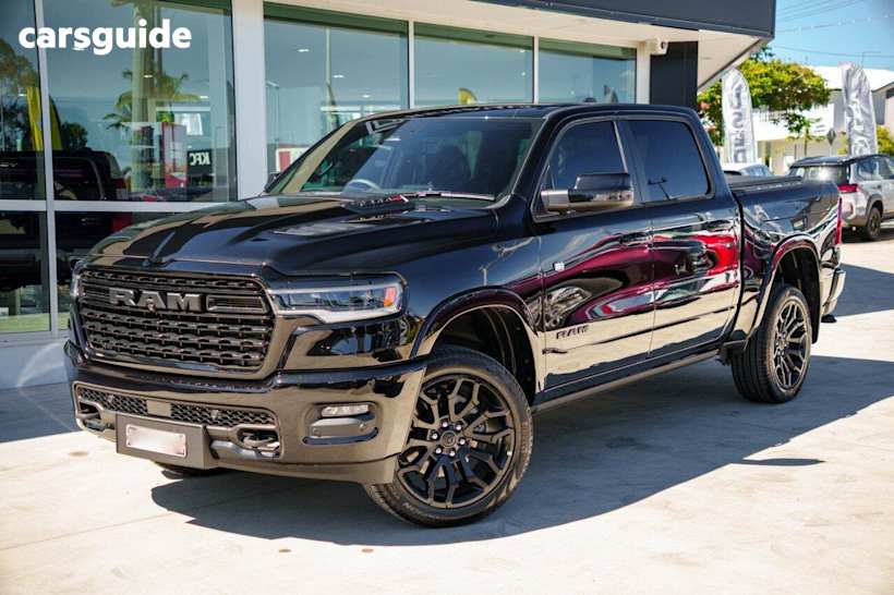 Black 2025 Ram 1500 Crew Cab Utility Limited Rambox Ho Hurricane