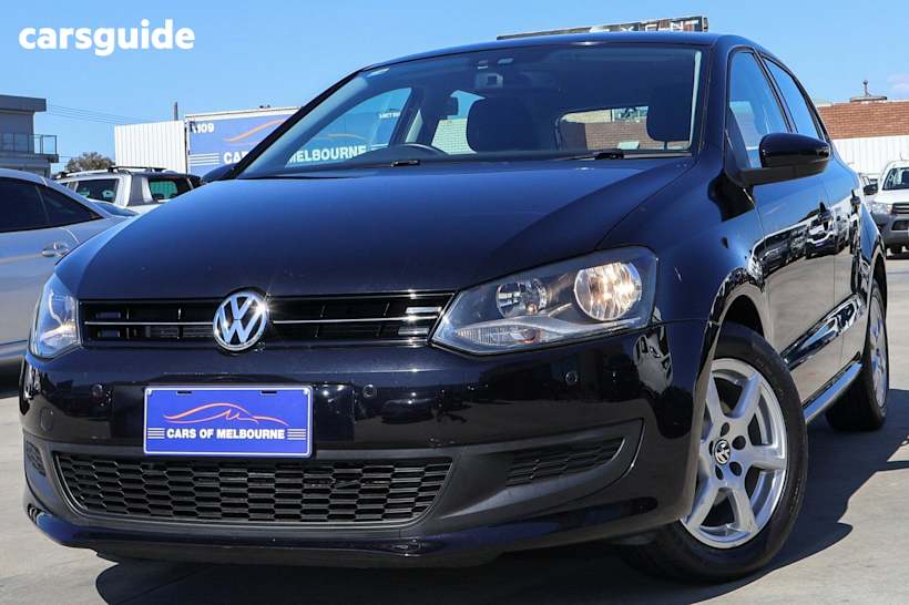 Black 2014 Volkswagen Polo Hatch 77TSI COMFORTLINE F