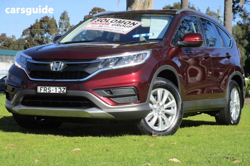 Red 2014 Honda CR-V Wagon Vti (4X4)